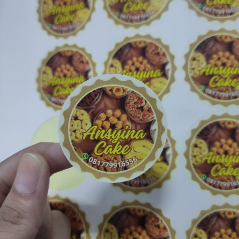 Tren Cetak Stiker untuk Branding Produk di Tasikmalaya