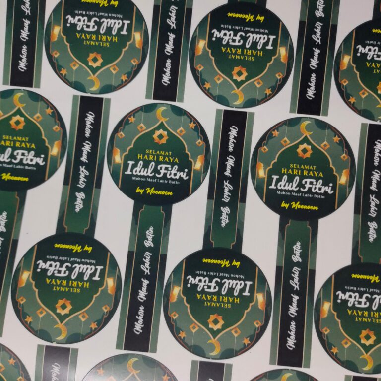 Upgrade Tampilan Produkmu! Cetak Label Stiker Kemasan Keren di Tasikmalaya