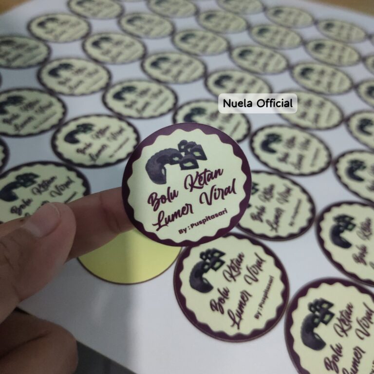 Rahasia Produk Laris: Cetak Stiker Kemasan yang Menjual di Tasikmalaya!
