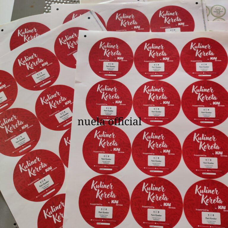 Packaging Lebih Menjual dengan Cetak Stiker Label yang Tepat di Tasikmalaya