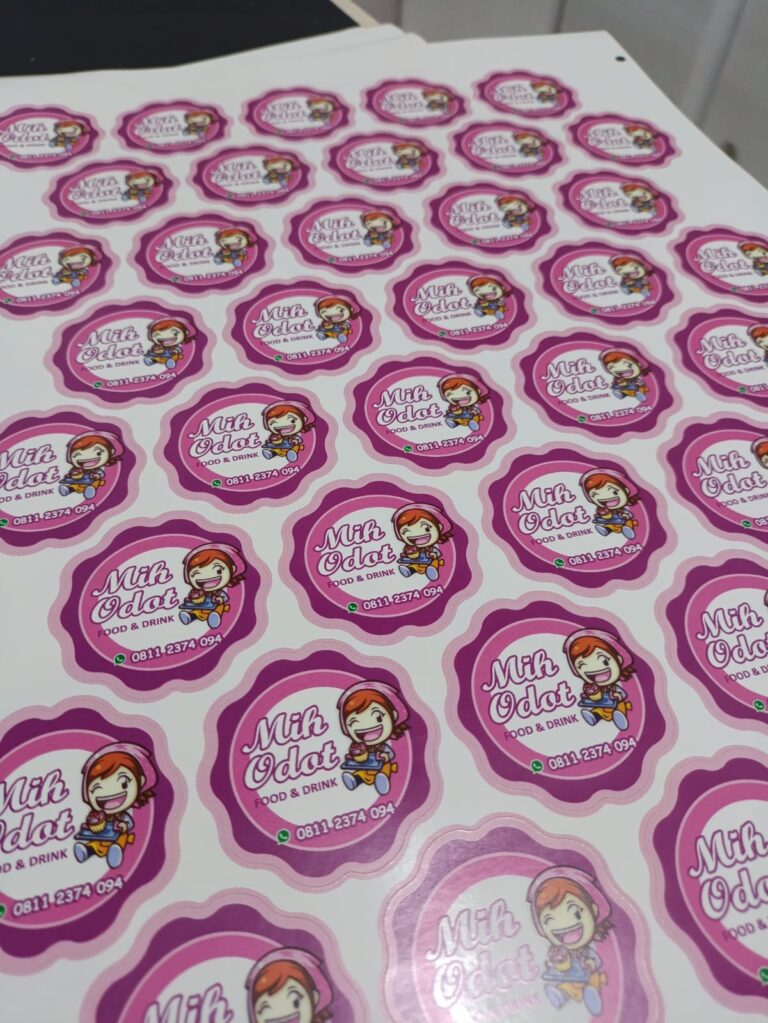 Cetak Label Stiker di Tasikmalaya, Cocok untuk Segala Kebutuhan Promosi!