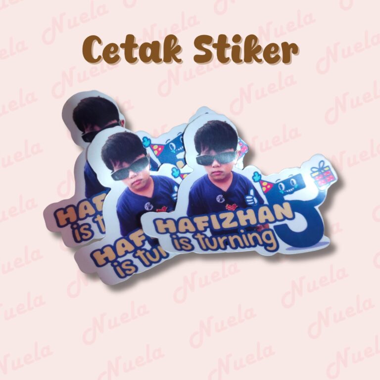 Cetak Stiker Ulang Tahun Anak di Tasikmalaya – Desain Lucu dan Bisa Custom Foto