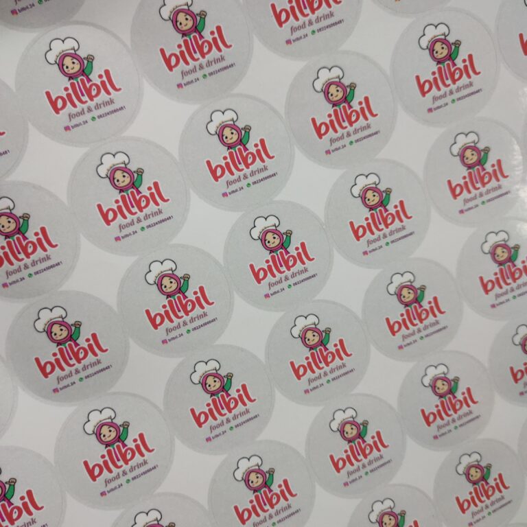 Stiker Lucu untuk UMKM Kuliner? Kami Cetakkan Sesuai Gaya Bisnismu!