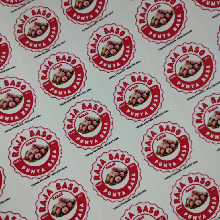 Kemas Rasa dengan Gaya: Stiker Cetak Tasikmalaya untuk Produk yang Lebih Berkarakter