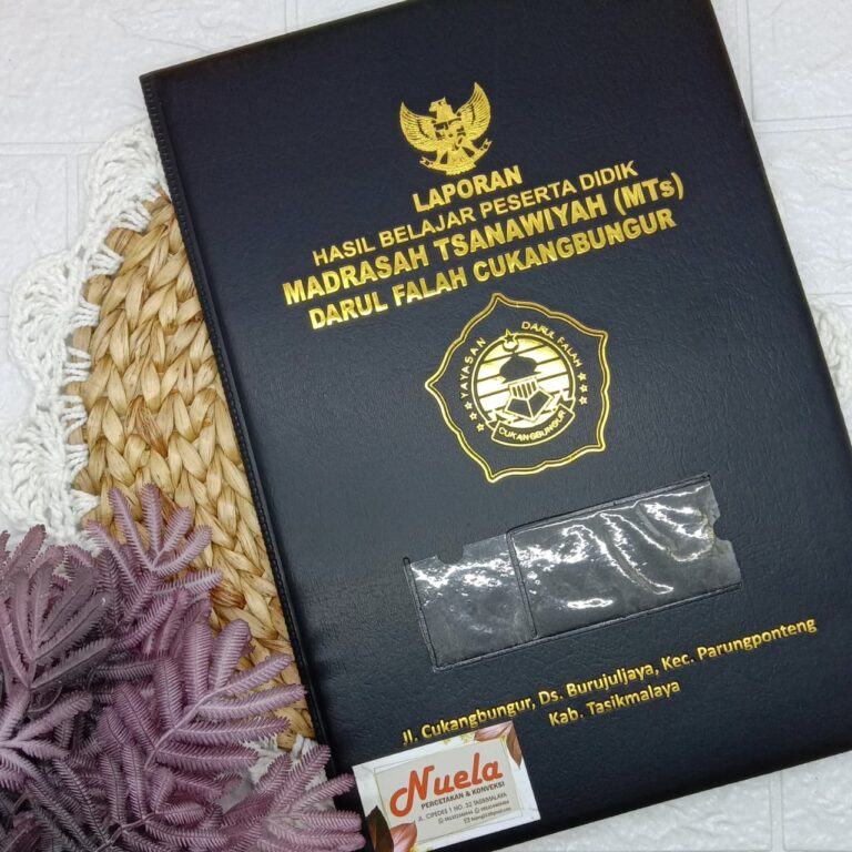 Jasa Cetak Map Ijazah Tasikmalaya untuk SD, SMP, SMA, dan Perguruan Tinggi