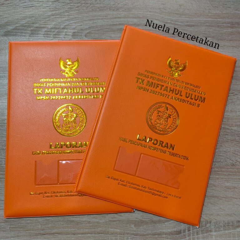 Langkah Mudah Cetak Map Raport di Tasikmalaya: Menyusun Dokumen dengan Rapi dan Profesional