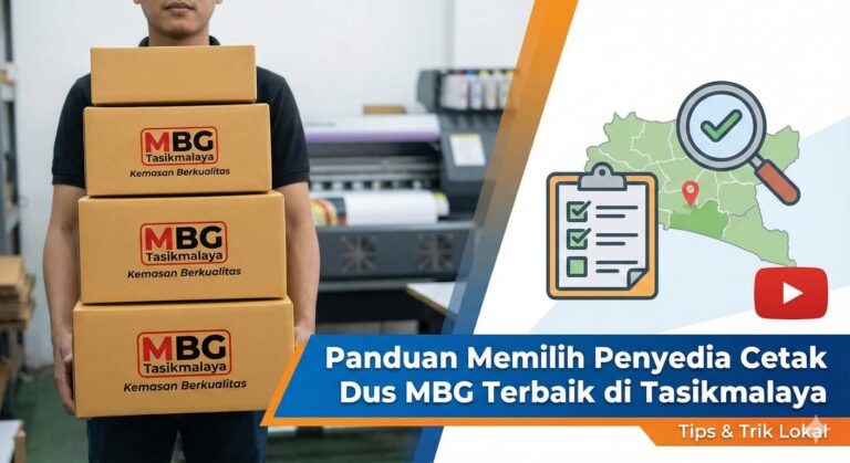 Panduan Memilih Penyedia Cetak Dus MBG Terbaik di Tasikmalaya